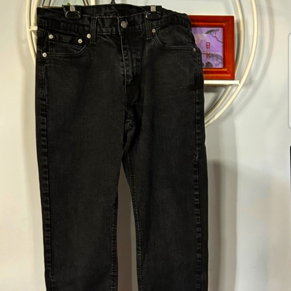 Men's Levis 541 Size 32 X 32  Black Denim Jeans Pants